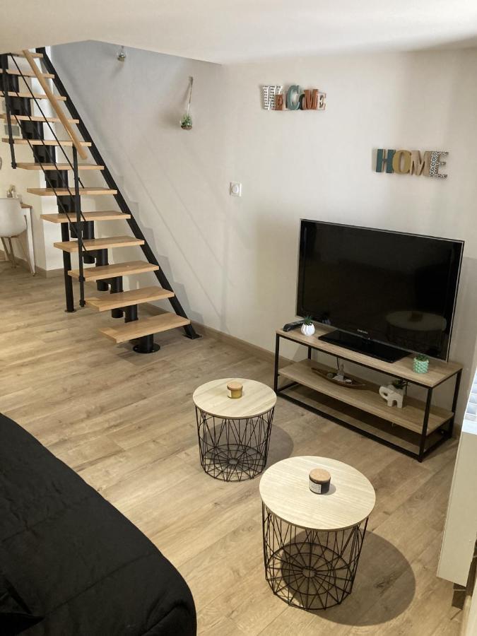 Appartement Au Coeur D'Espalion Le Perchoir Du Lot Bagian luar foto